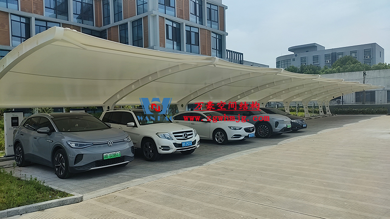 ?中國民用航空寧波空中交通管理站膜結構車棚建造項目