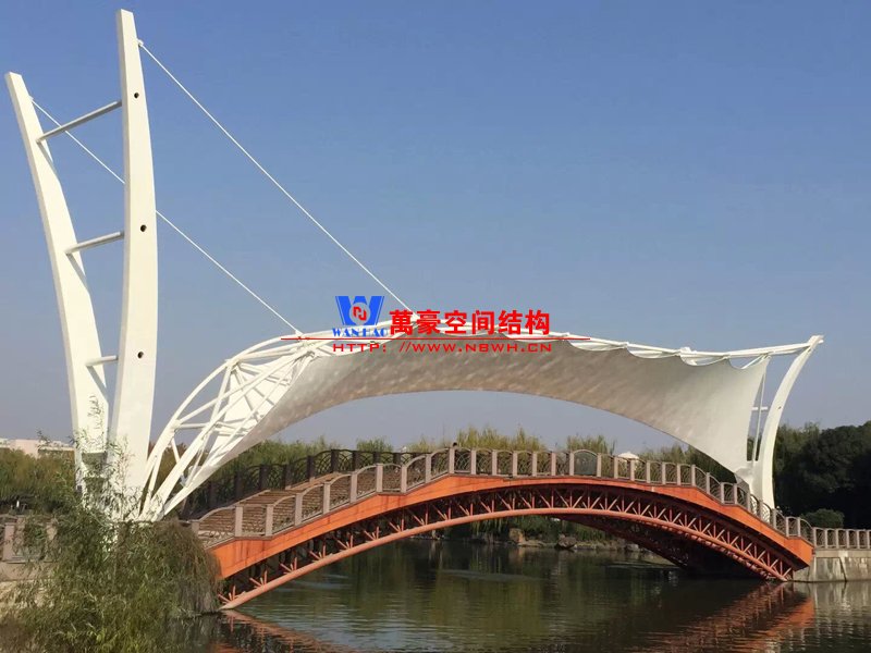 山西膜結構園林景觀設施建造