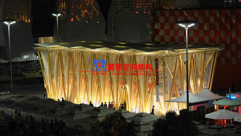 德中館展館膜結構建筑