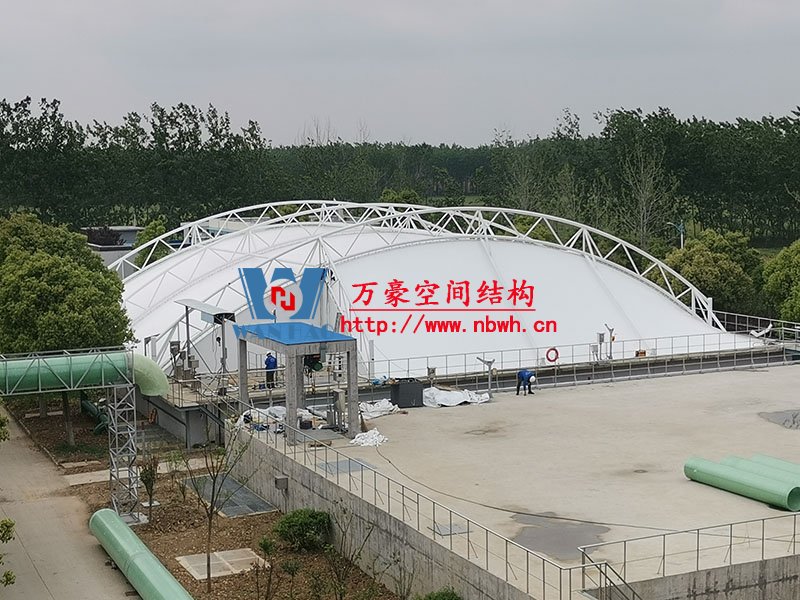 淮安鹽化新材料產業園污水池膜結構